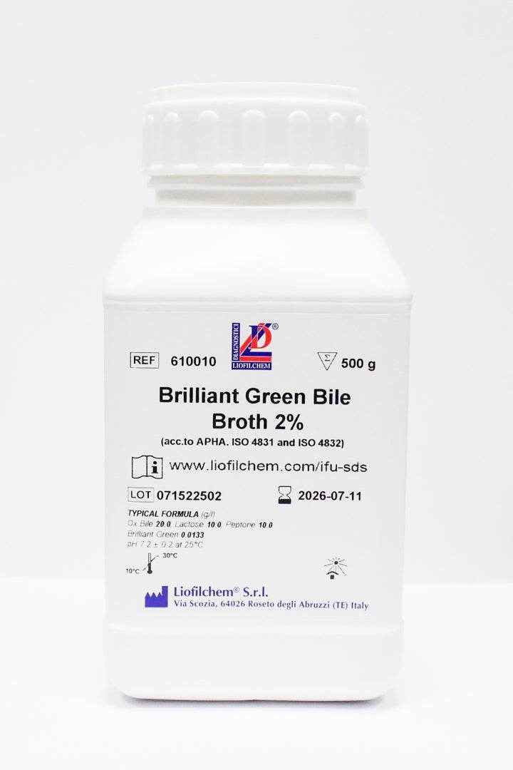 BRILLIANT Green Bile Broth 2% - Kormay Biomedicals store