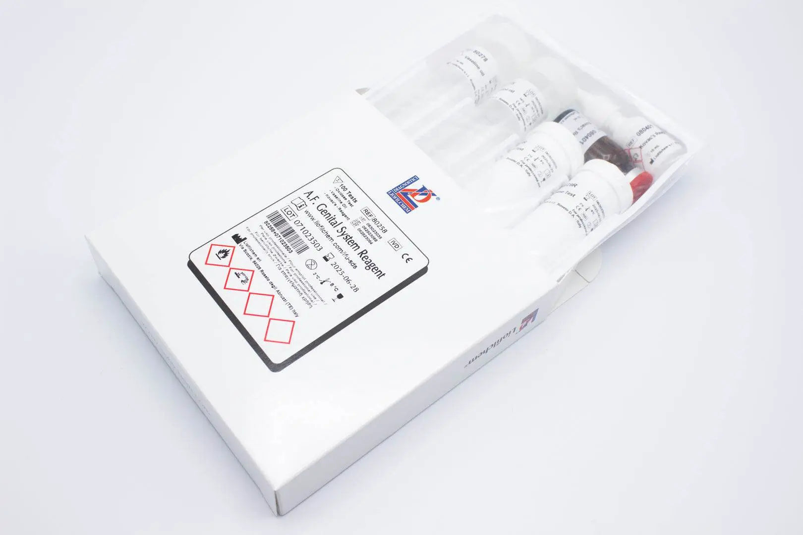 Liofilchem Microbiology 100 tests AF GENITAL SYSTEM Reagent   [Unit = 100 Tests] - For Microbiology Lab Testing