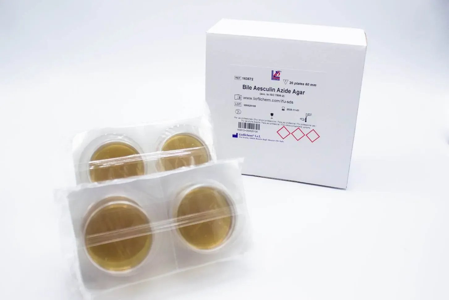 Liofilchem Bile Aesculin Azide Agar Culture Media 610001