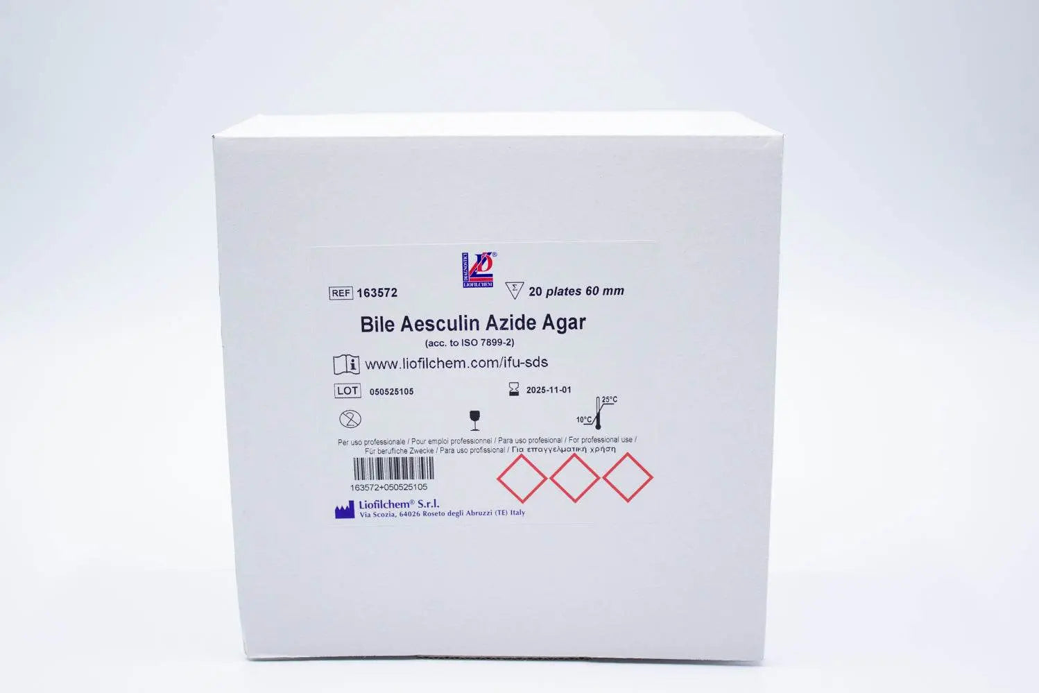Liofilchem Bile Aesculin Azide Agar Culture Media 610001