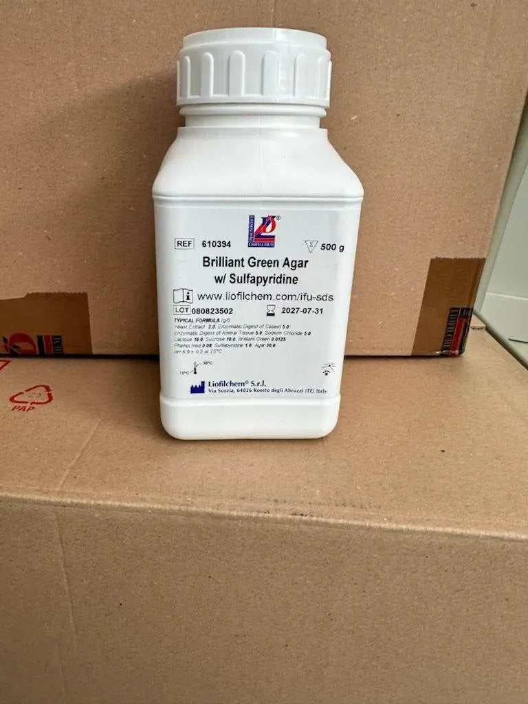 Liofilchem Brilliant Green Agar w/ Sulfapyridine Culture Media 610394