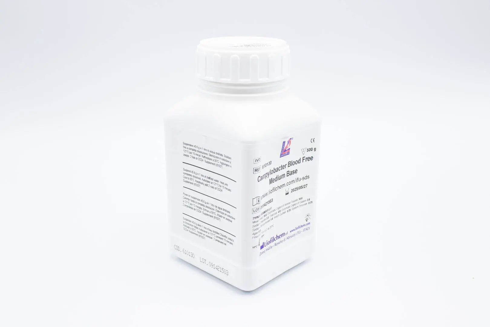 Liofilchem Campylobacter Blood FREE Medium Base Culture Media 610130