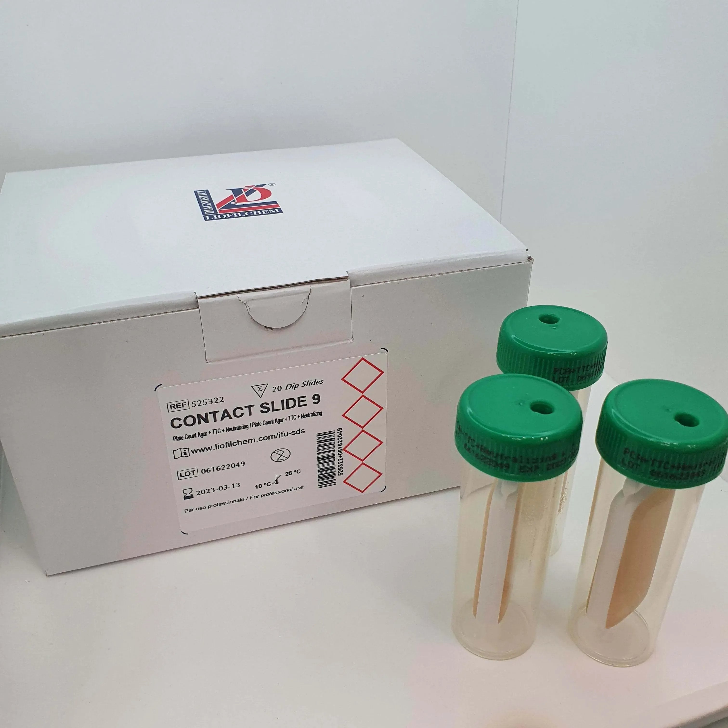 Liofilchem Contact Slide 9 (PCA+TTC+Neutralizing x 2) 53532