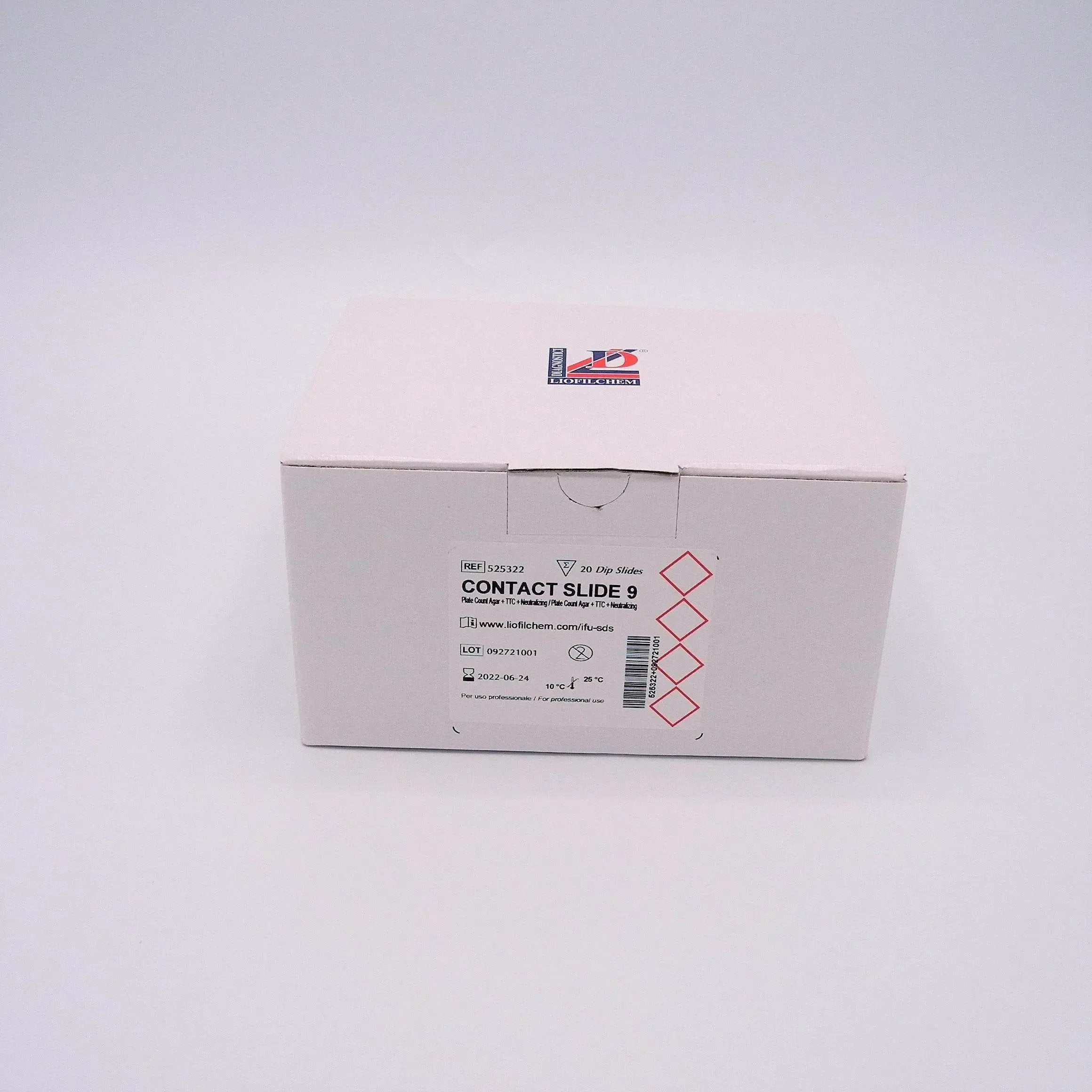 Liofilchem Contact Slide 9 (PCA+TTC+Neutralizing x 2) 53532