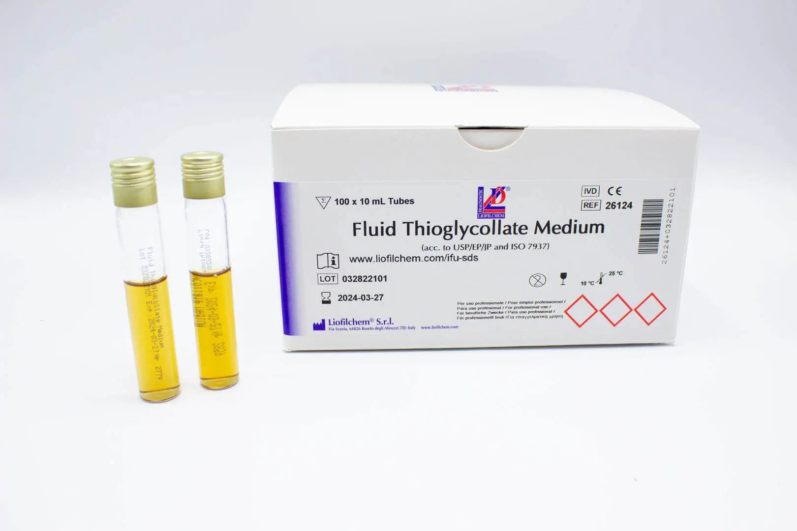 Liofilchem Fluid Thioglycollate Medium Culture Media 26124