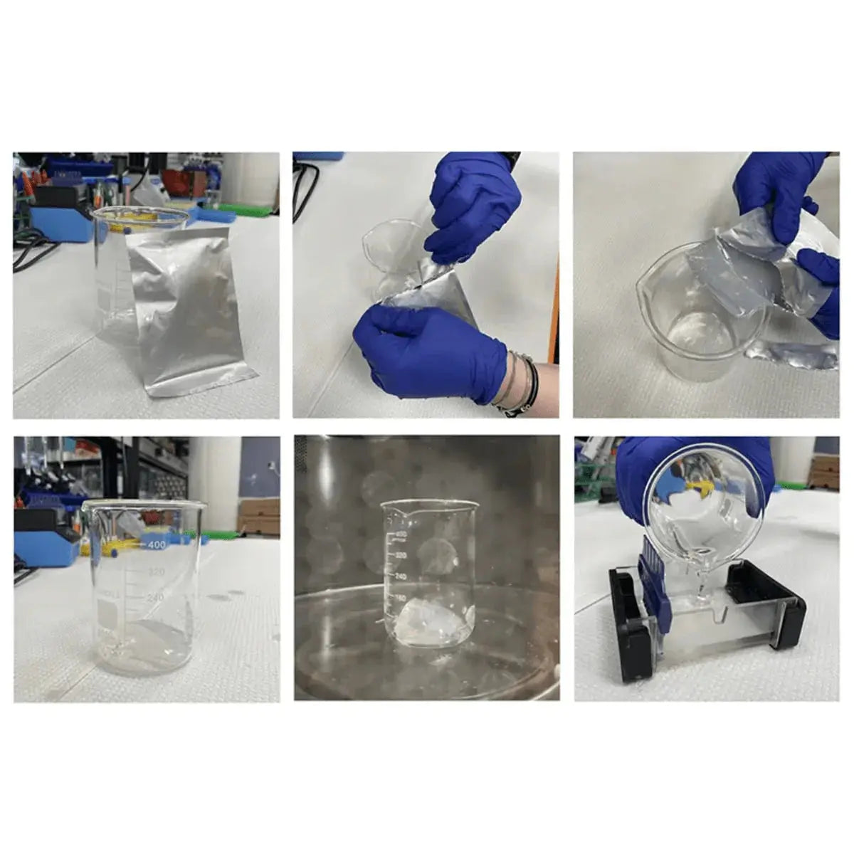 EDVOTEK Biotech Education UNIT GoGel™ Agarose Gel Pack (Set of 10)
