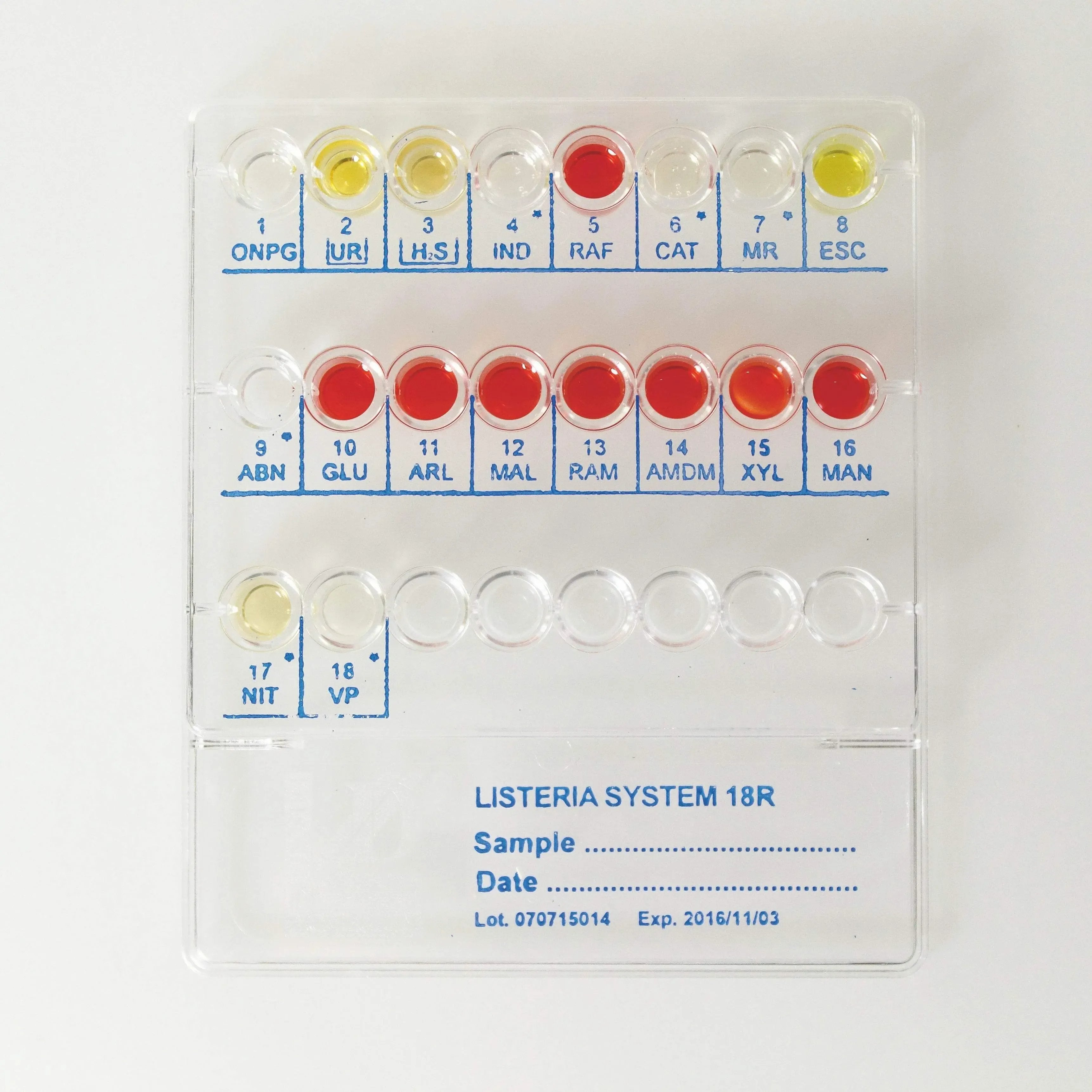 Liofilchem Listeria SYSTEM 18 R 79640