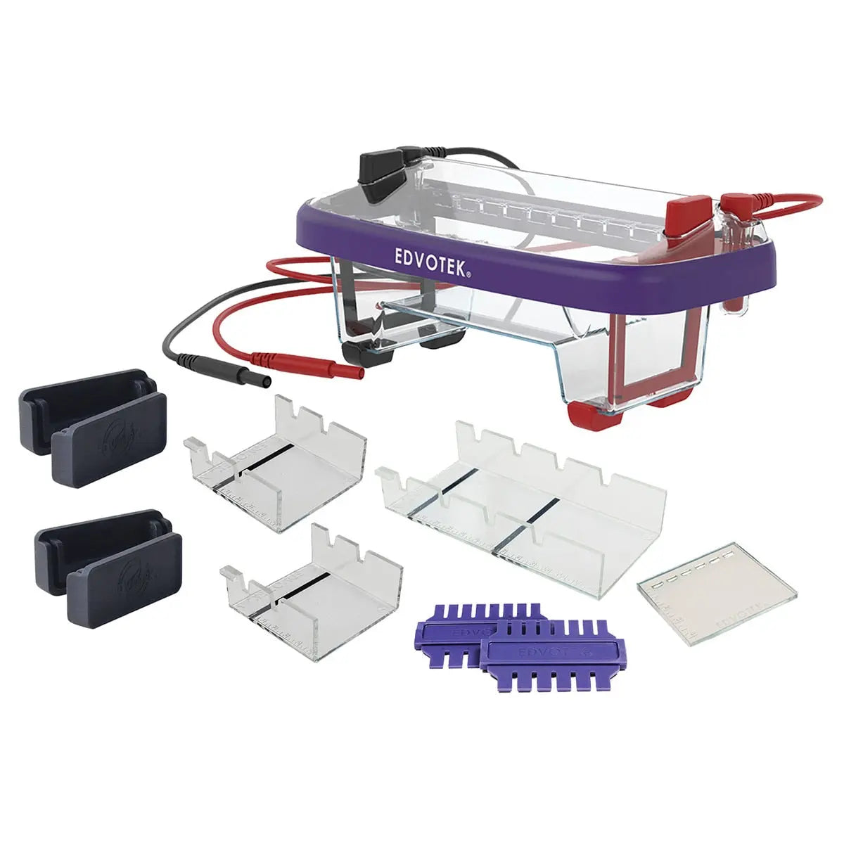 EDVOTEK Biotech Education UNIT M12 Complete™ Electrophoresis Package