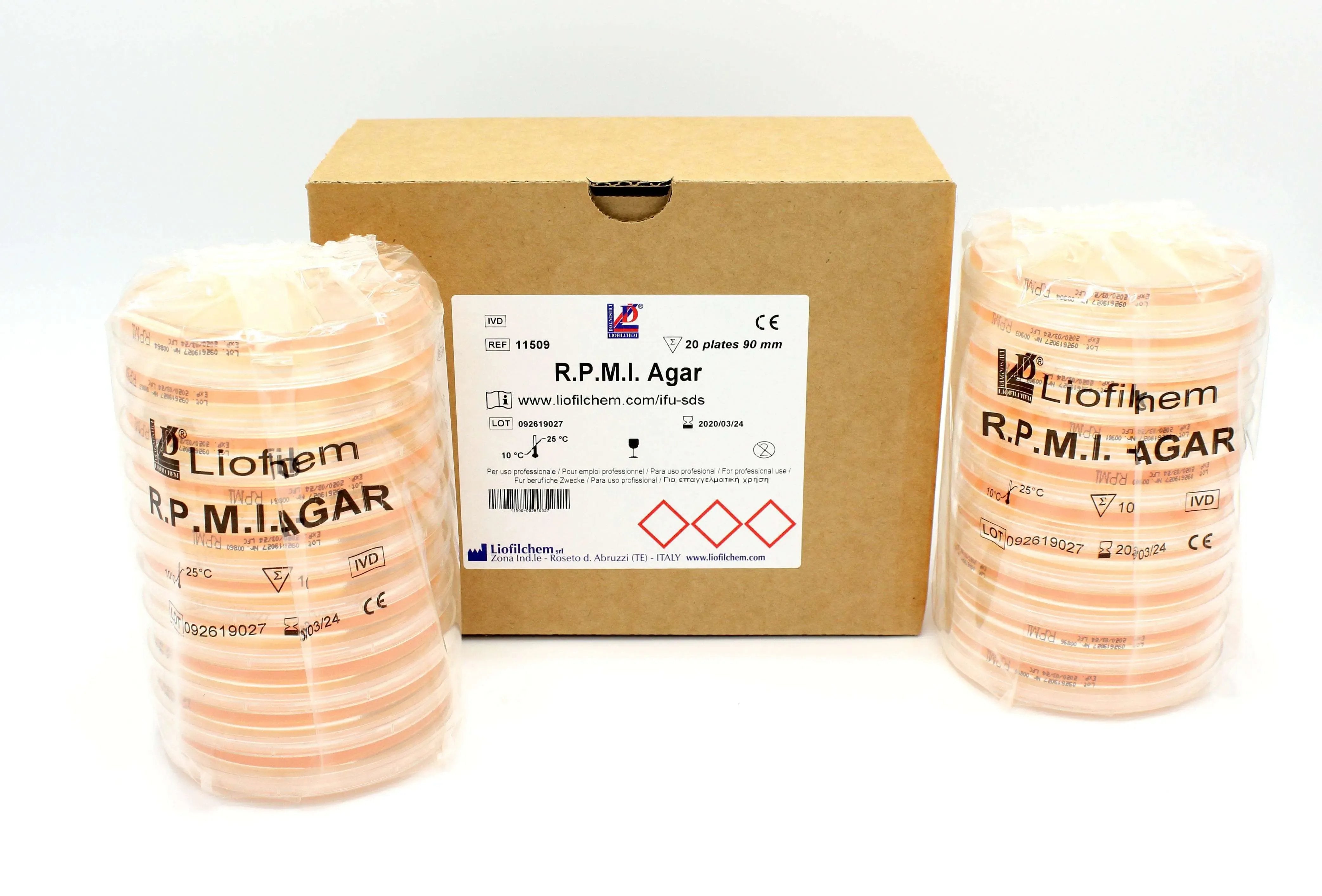 Liofilchem R.P.M.I. Agar Culture Media 10233