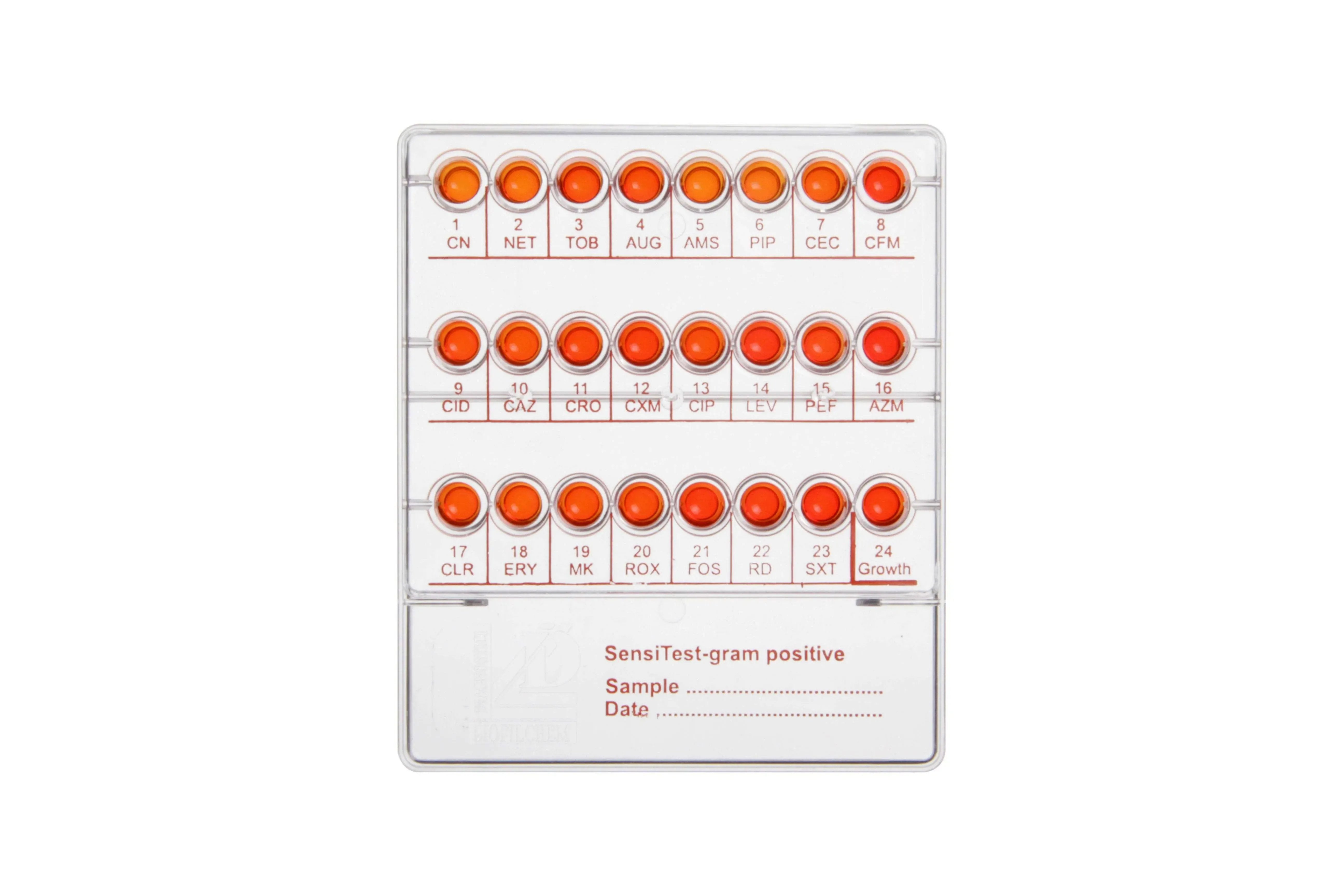 Liofilchem SensiTest Gram-positive 76020