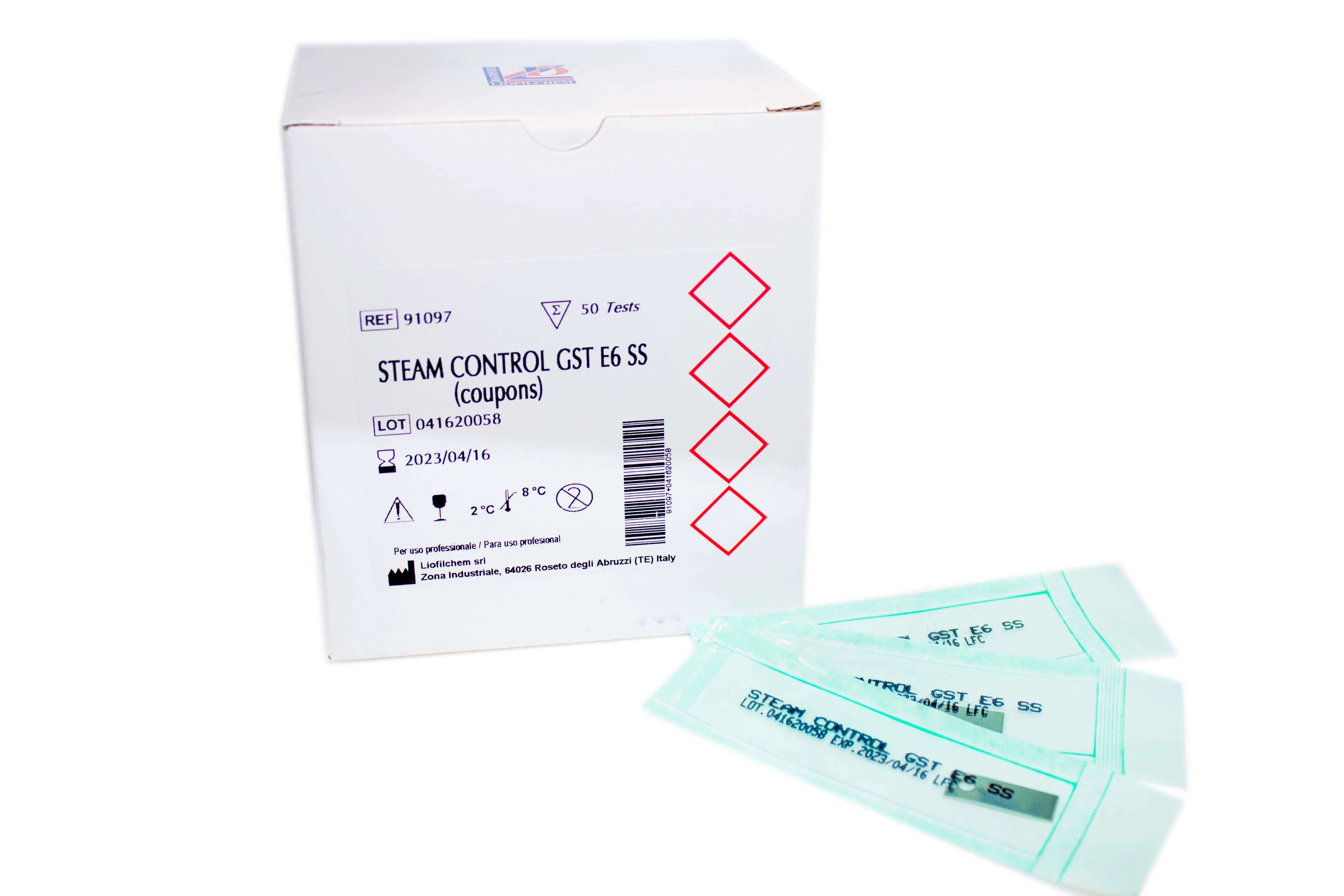 Liofilchem Steam Control GST E6 SS (coupons) 91097