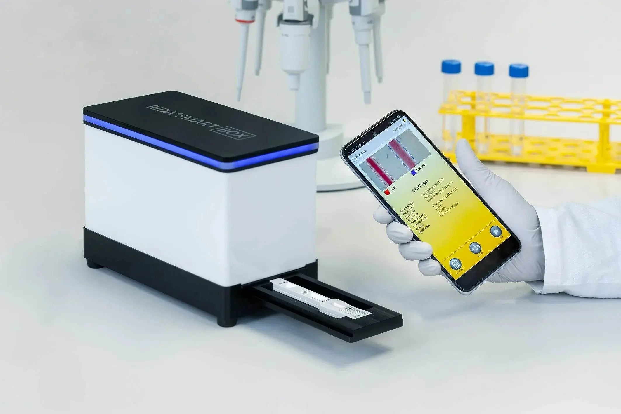 R-Biopharm Aflatoxin Food Safety UNIT Tablet for Rida Smart Box