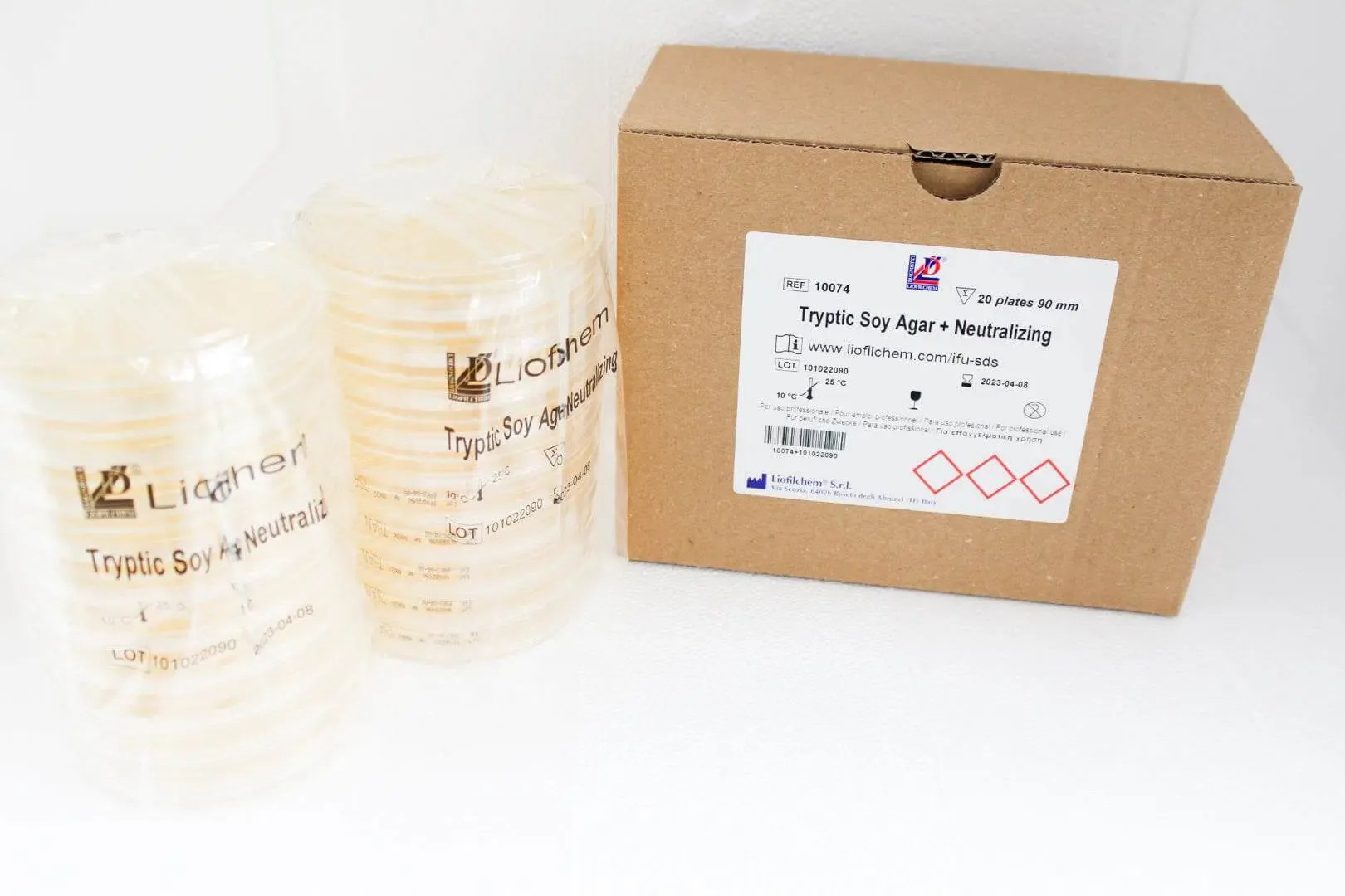 Liofilchem Tryptic Soy Agar+Neutralizing Culture Media 10074