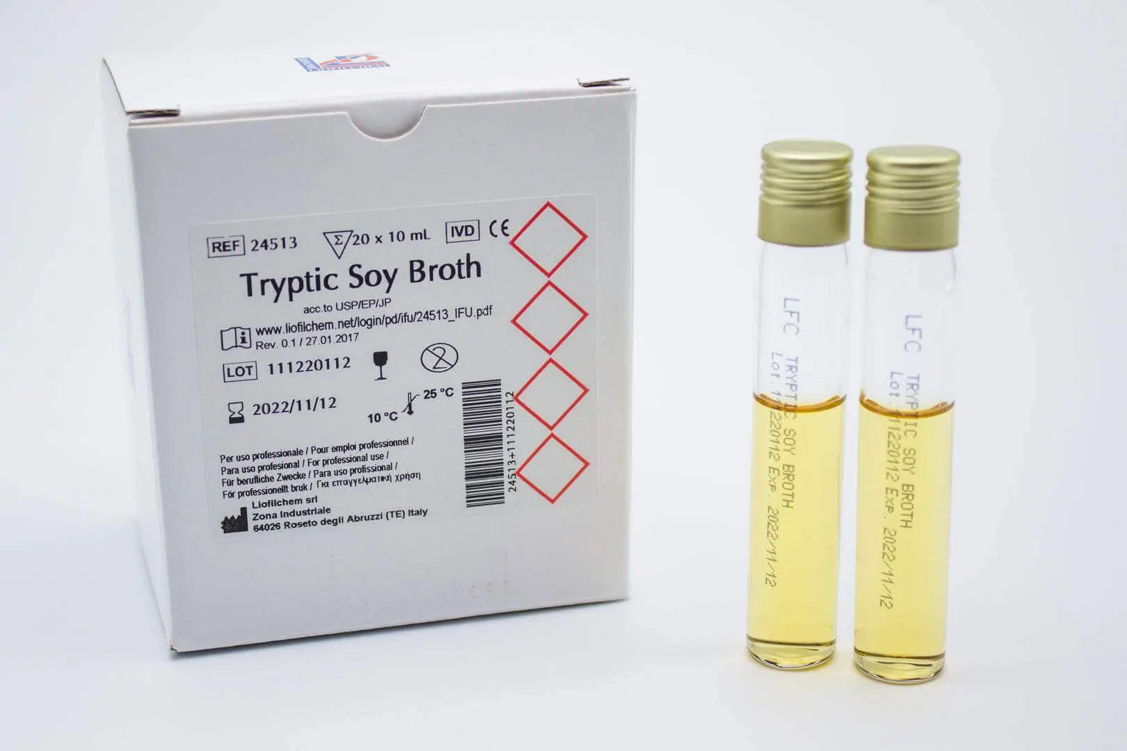 Liofilchem Tryptic Soy Broth Culture Media 495010