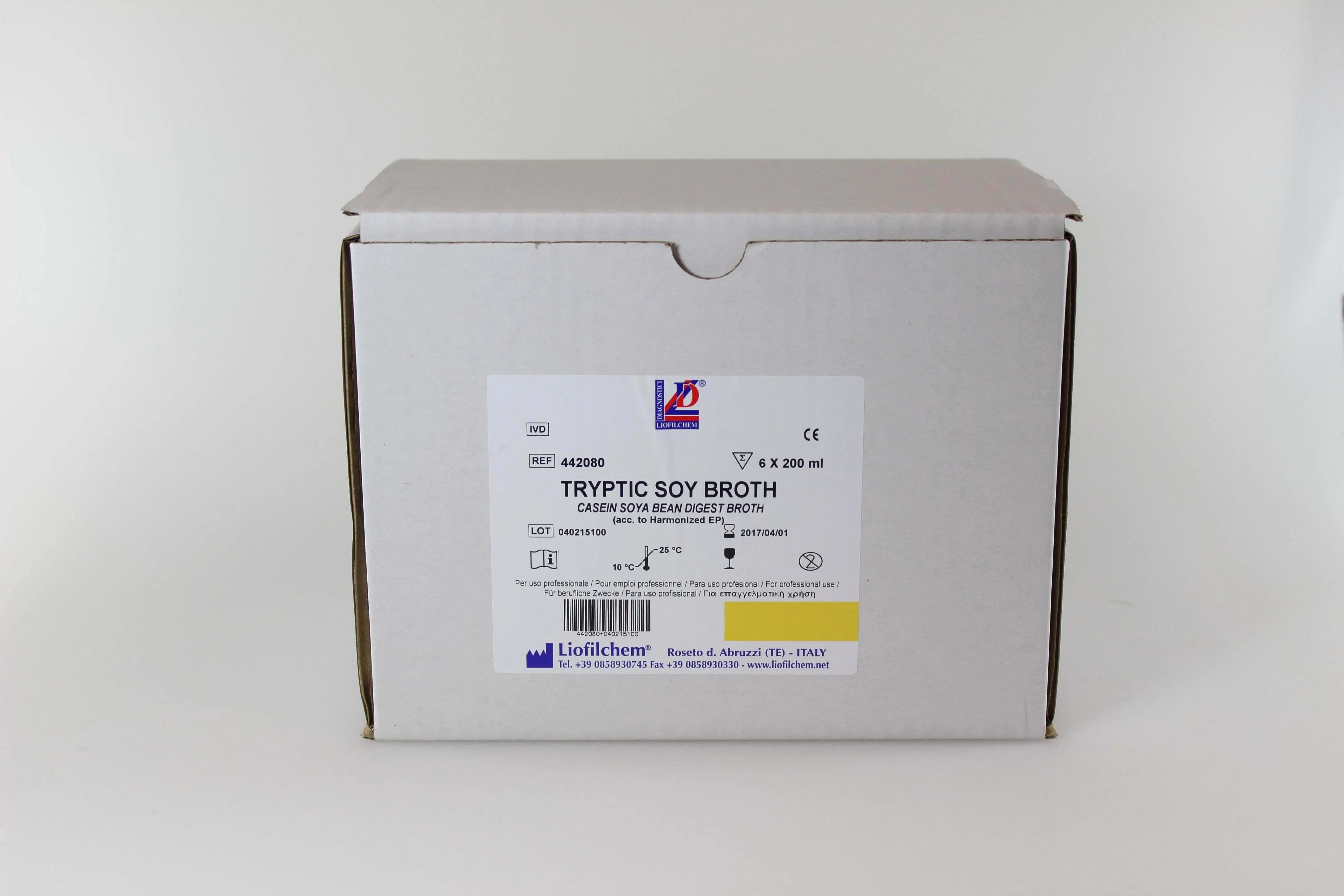 Liofilchem Tryptic Soy Broth Culture Media 495010