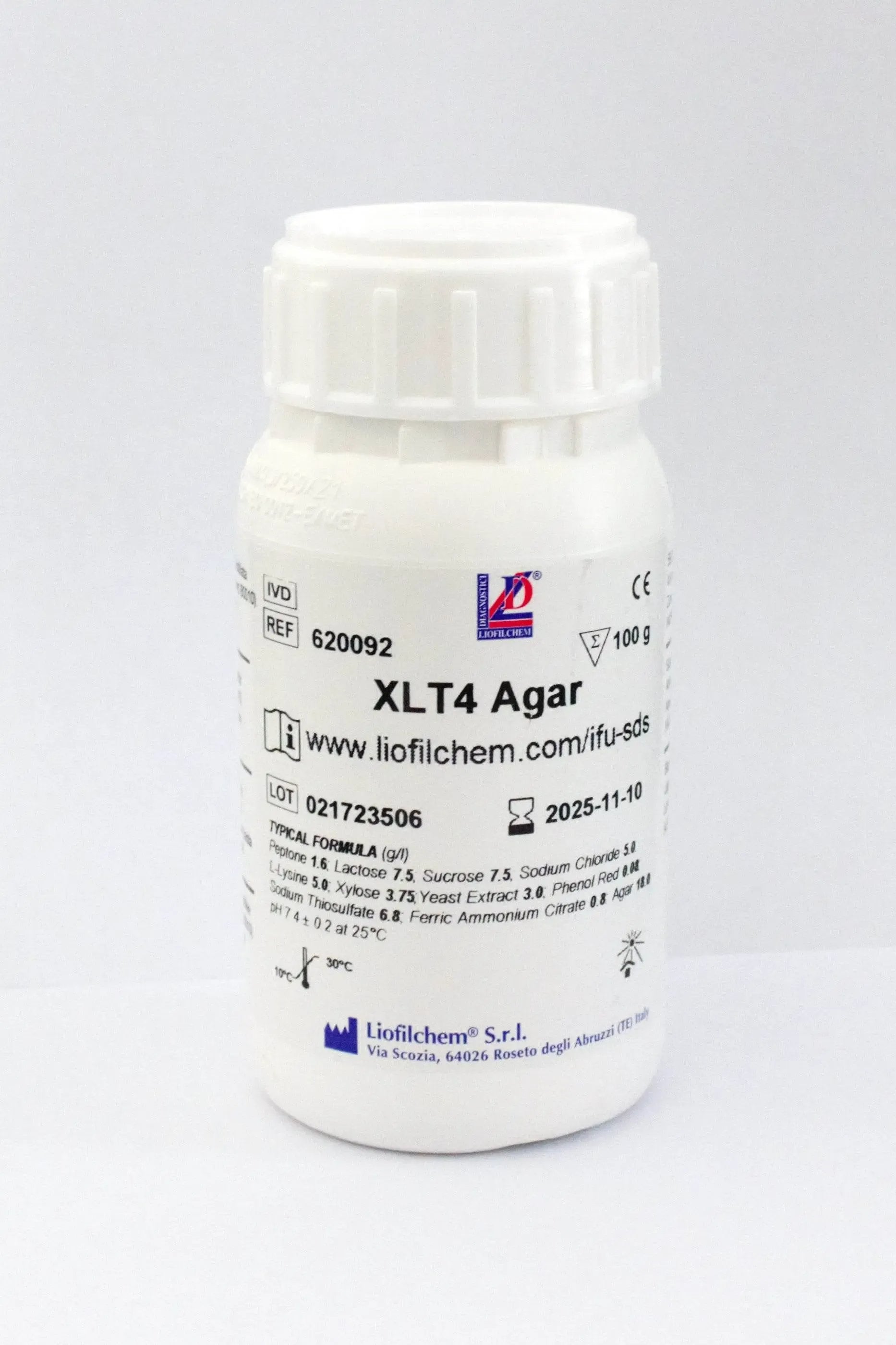 Liofilchem XLT 4 Agar Culture Media 610092